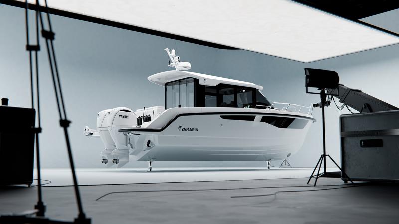 New Yamarin Powerboats flagship with double Yamaha outboard engines