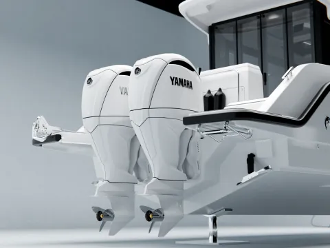 Yamarin new twin engine solution
